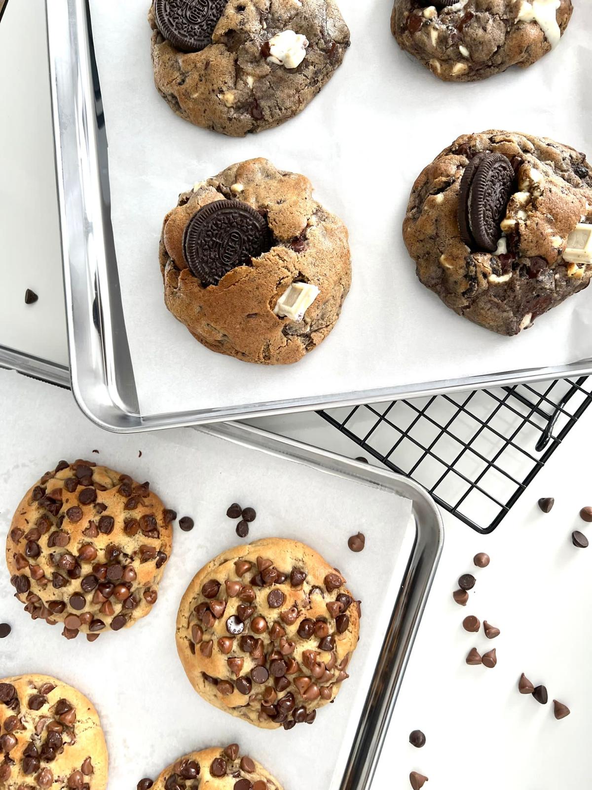 Buy freshly baked cookies online from Dolly's Dough. Handmade, premium postal cookies shipped UK-wide twice a week.