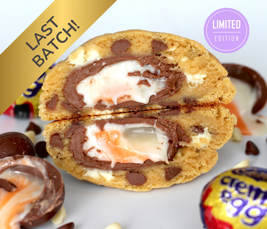Yol- K Hun?- Dollys Dough New York Style Cookies - Creme Egg