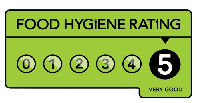 Dolly's Dough 5 star food hygiene rating  